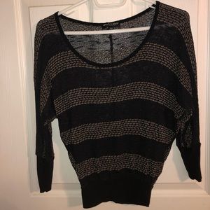 Black & Gold Sweater